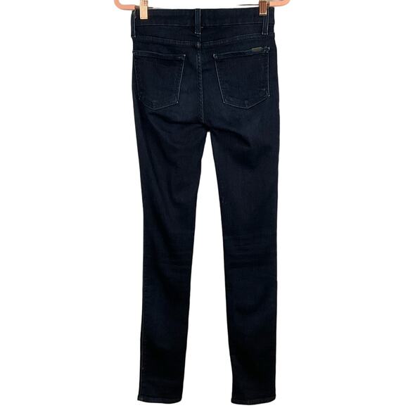 Fidelity Womens ACE Jean Mid Rise Skinny Dark Ginza Rinse Wash sz 25 x 32 - Picture 7 of 15